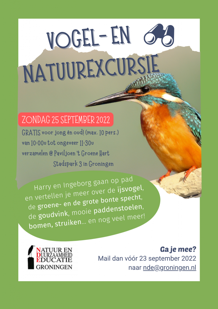 Vogel- en natuurexcursie 25 september 2022 (website NDE)
